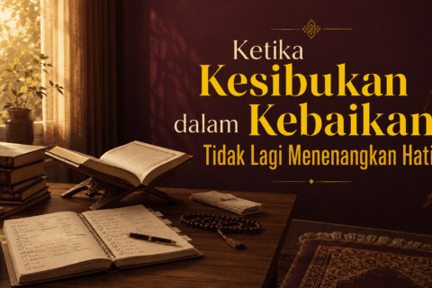 Kebaikan tidak membawa ketenangan